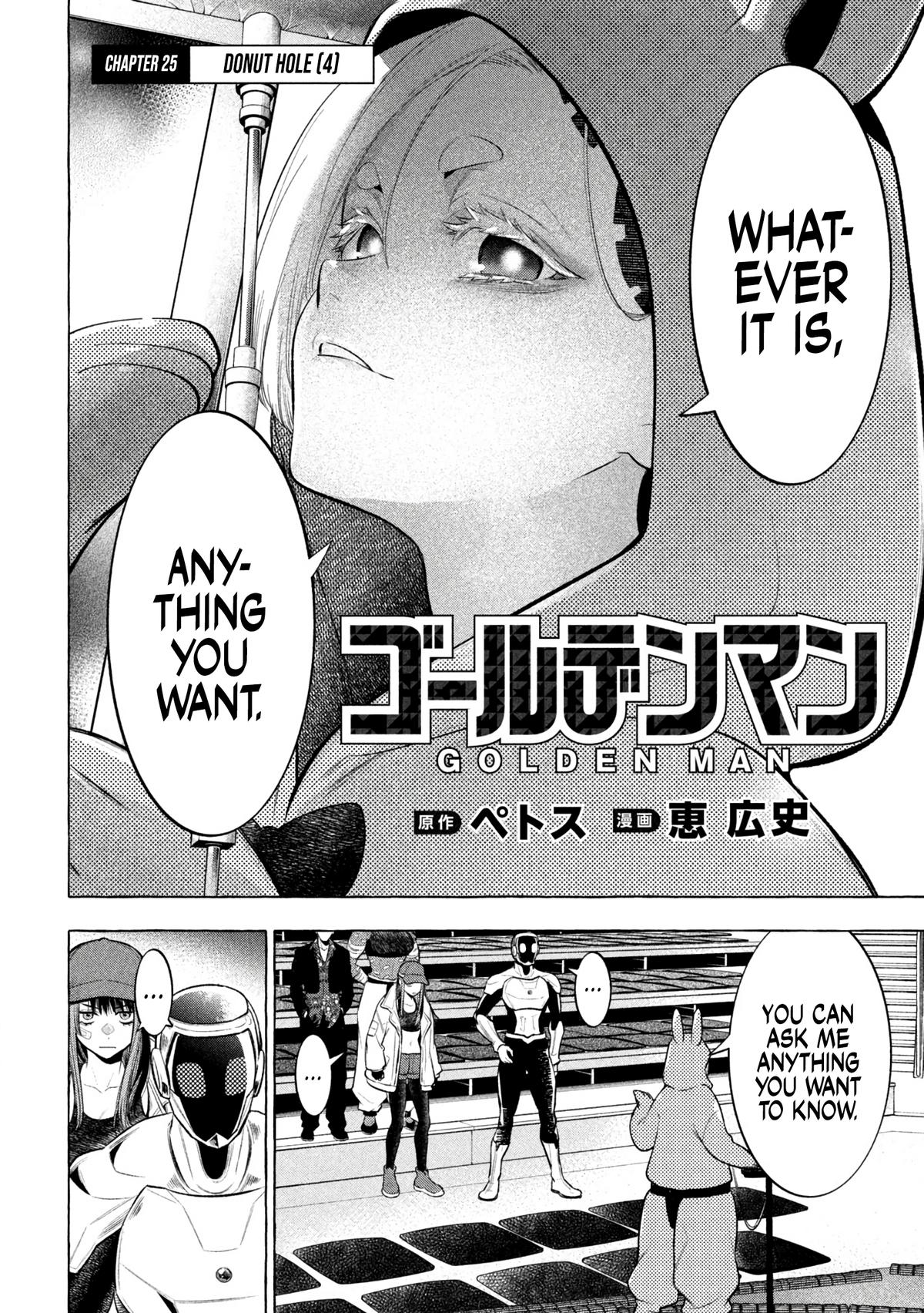 Read Golden Man Manga Online