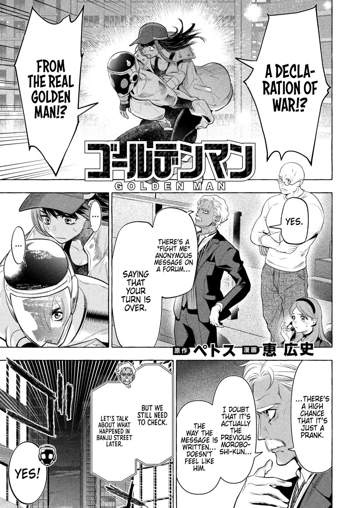 Read Golden Man Manga Online
