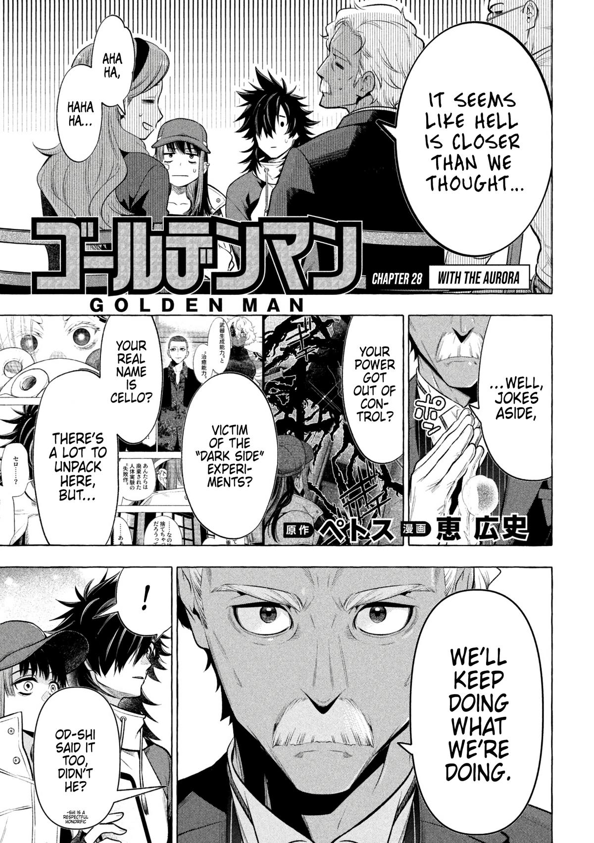 Read Golden Man Manga Online