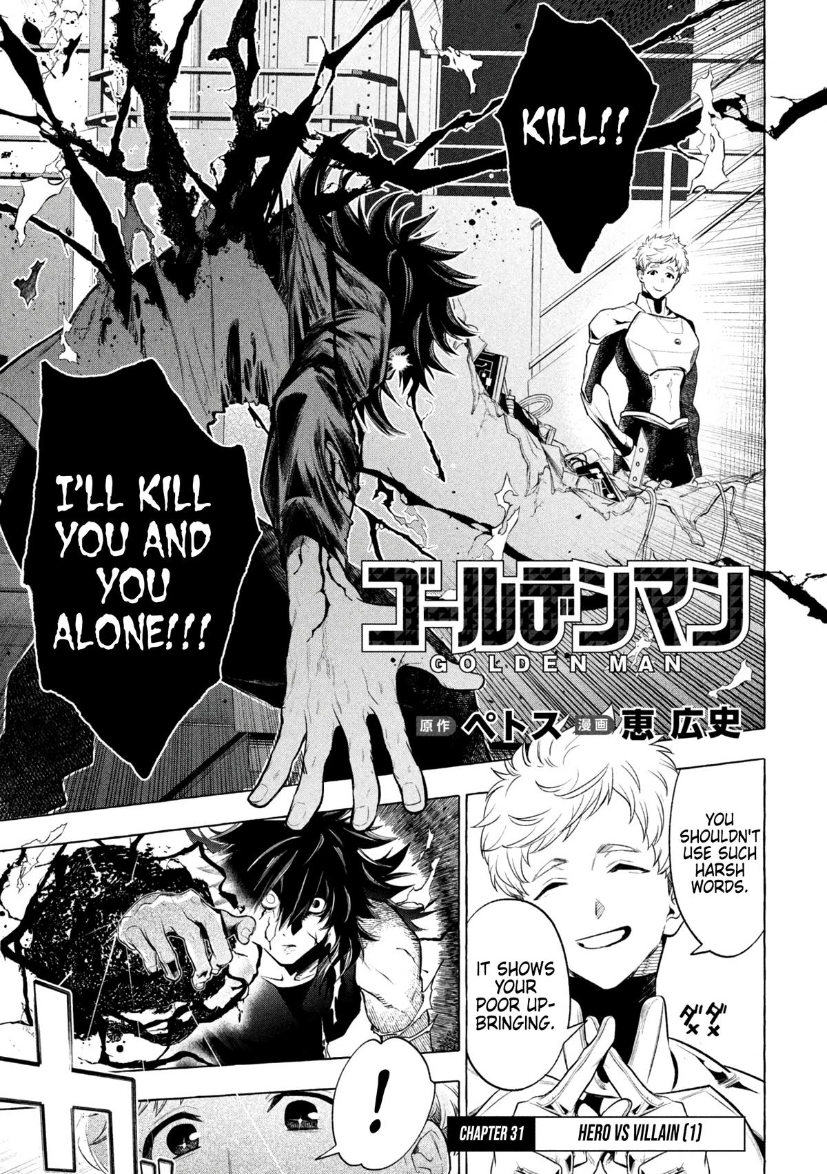 Read Golden Man Manga Online