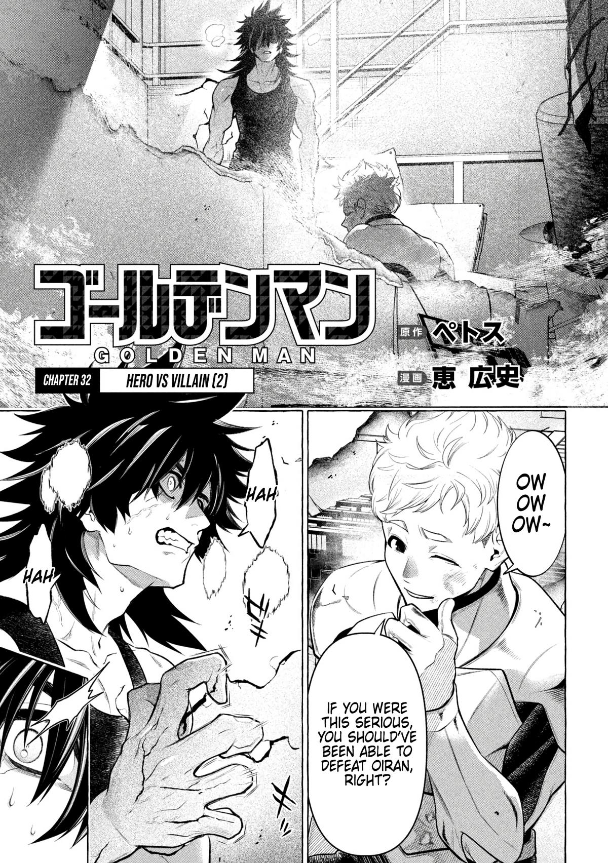 Read Golden Man Manga Online