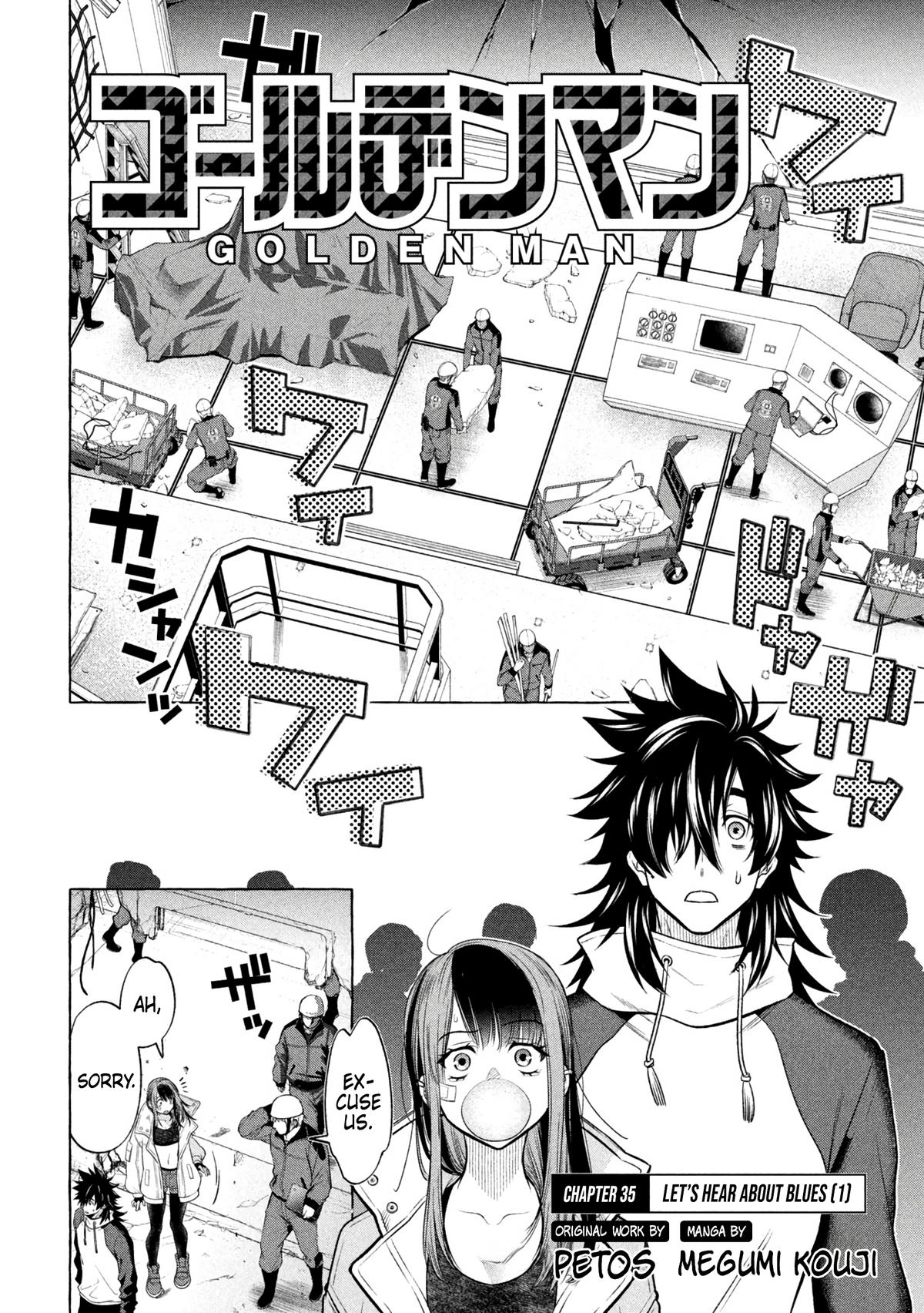 Read Golden Man Manga Online