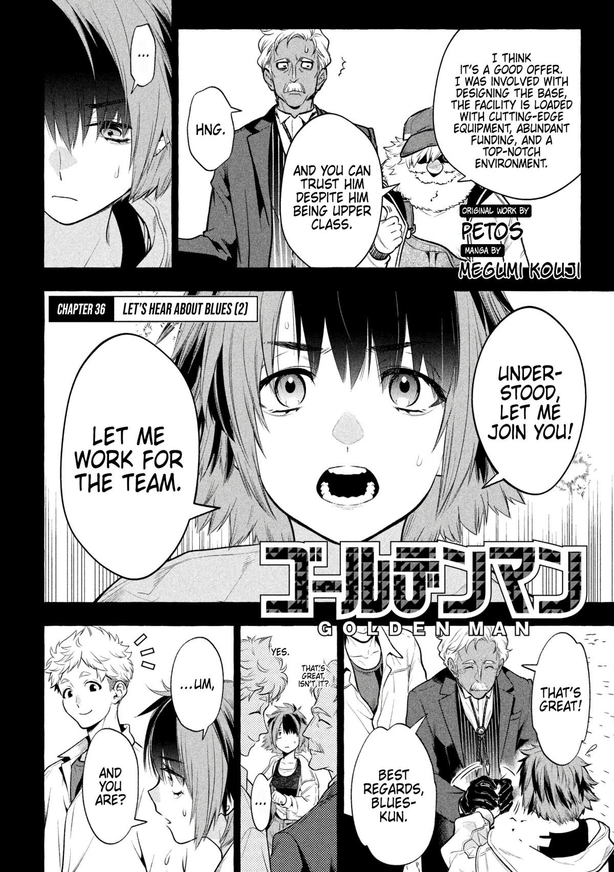Read Golden Man Manga Online