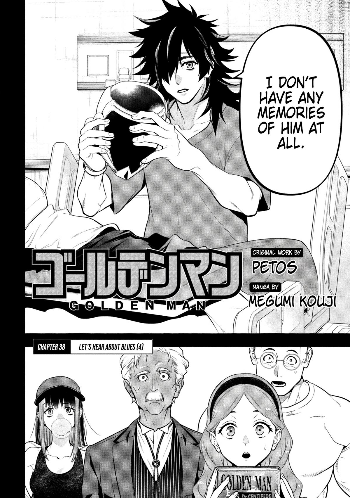 Read Golden Man Manga Online