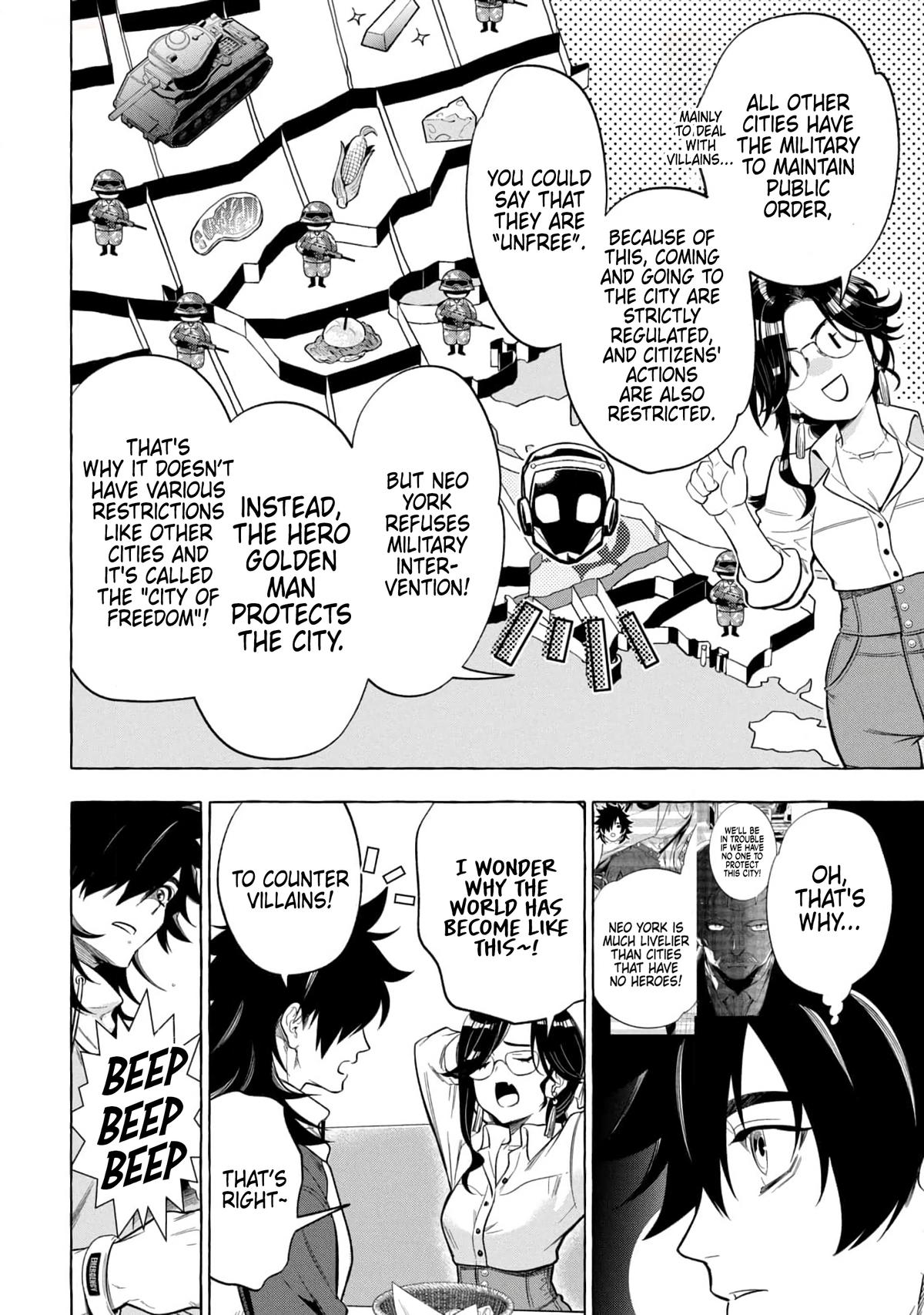 Read Golden Man Manga Online