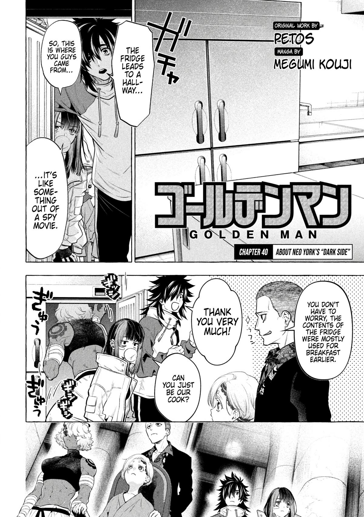 Read Golden Man Manga Online