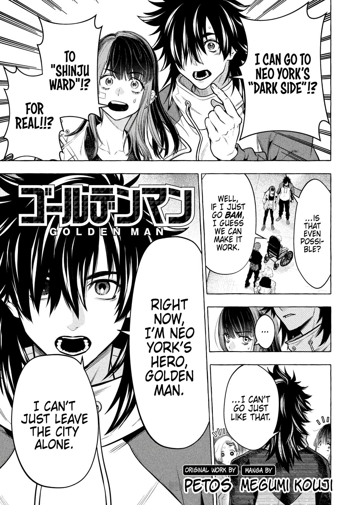 Read Golden Man Manga Online