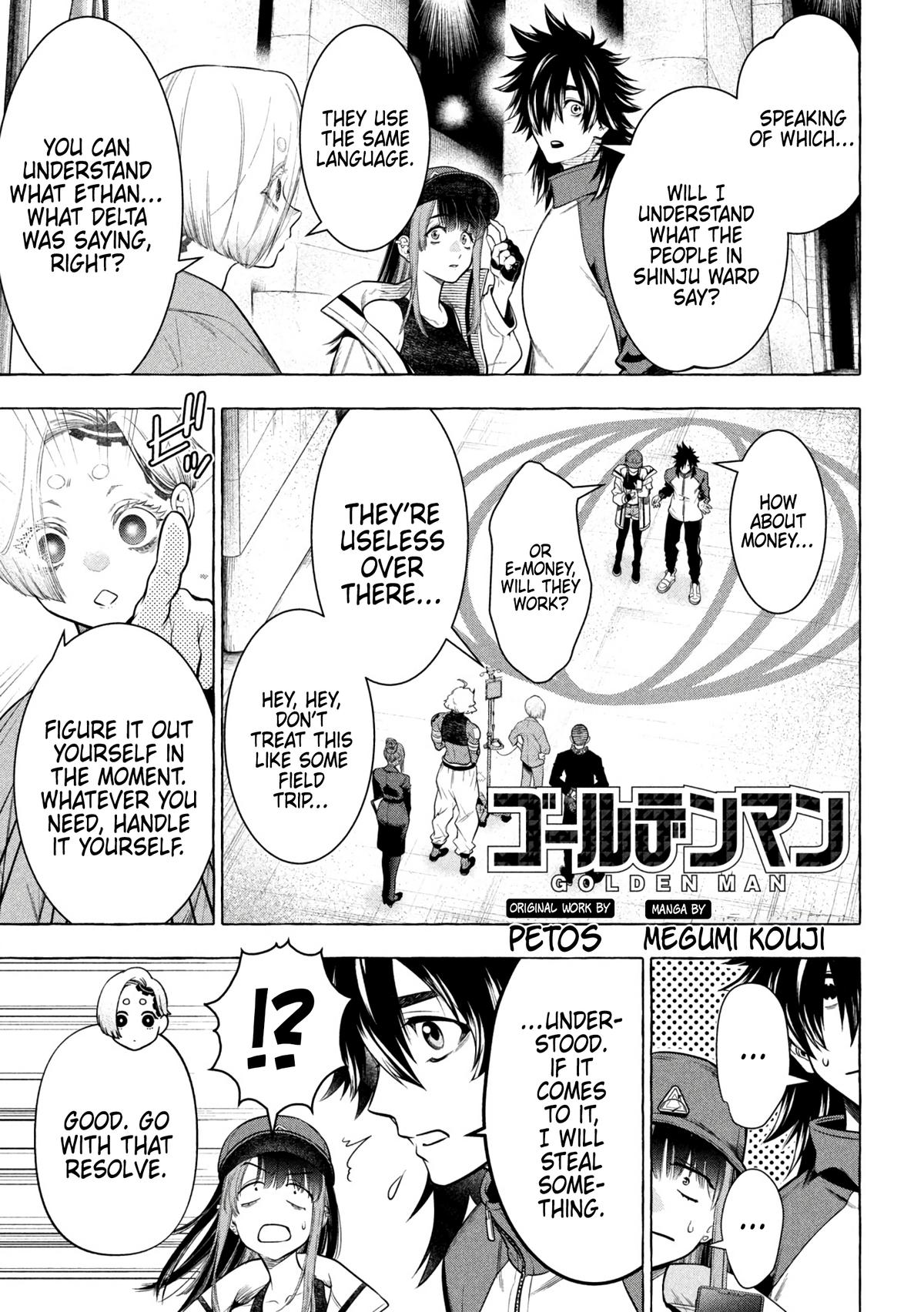 Read Golden Man Manga Online