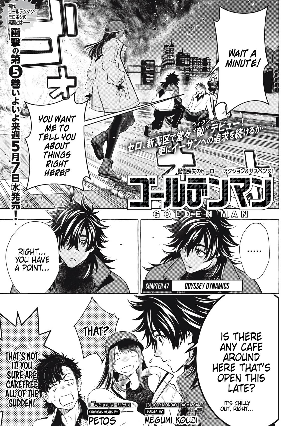 Read Golden Man Manga Online