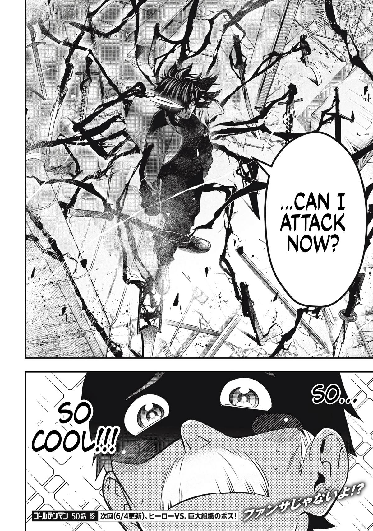 Read Golden Man Manga Online