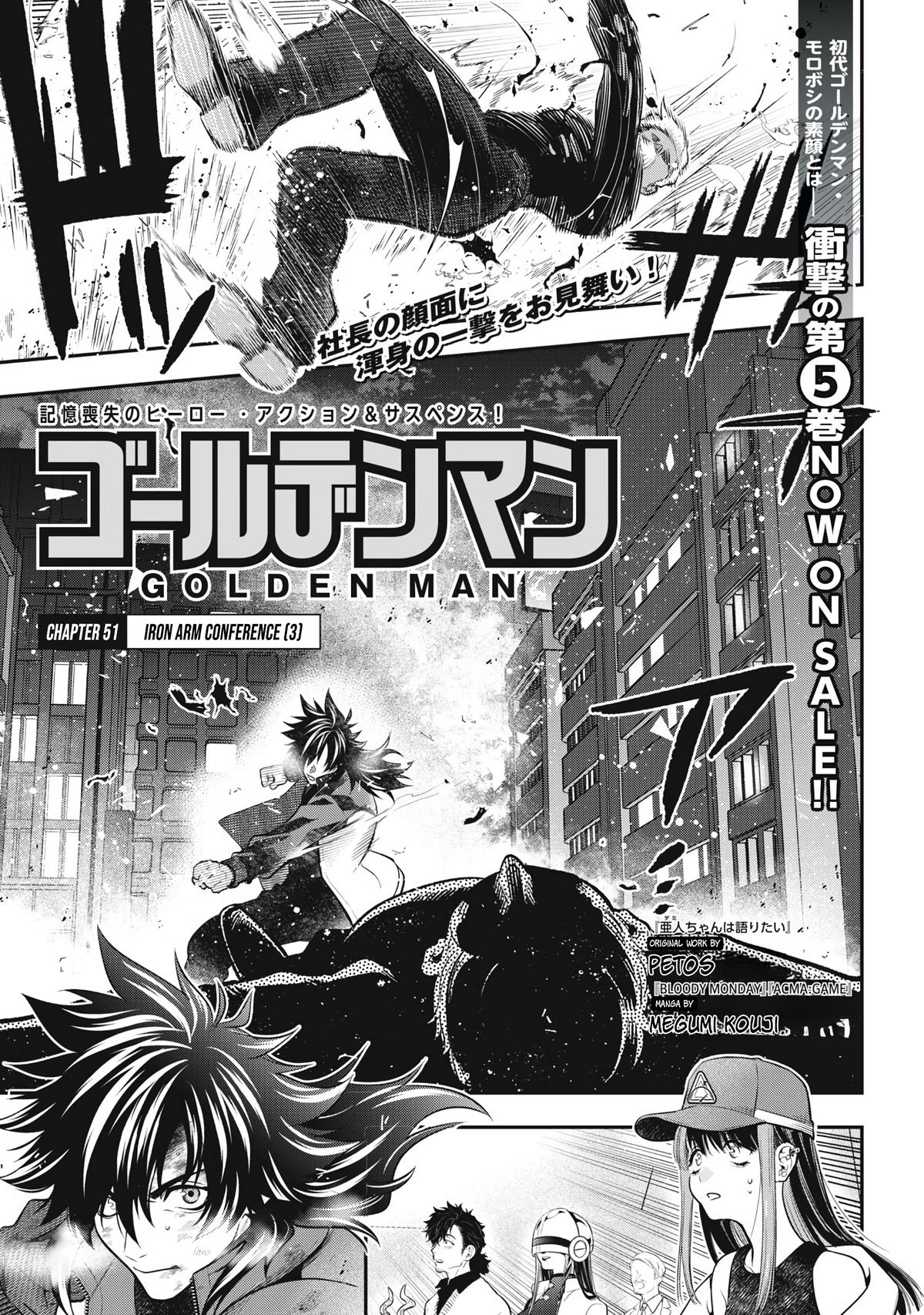Read Golden Man Manga Online