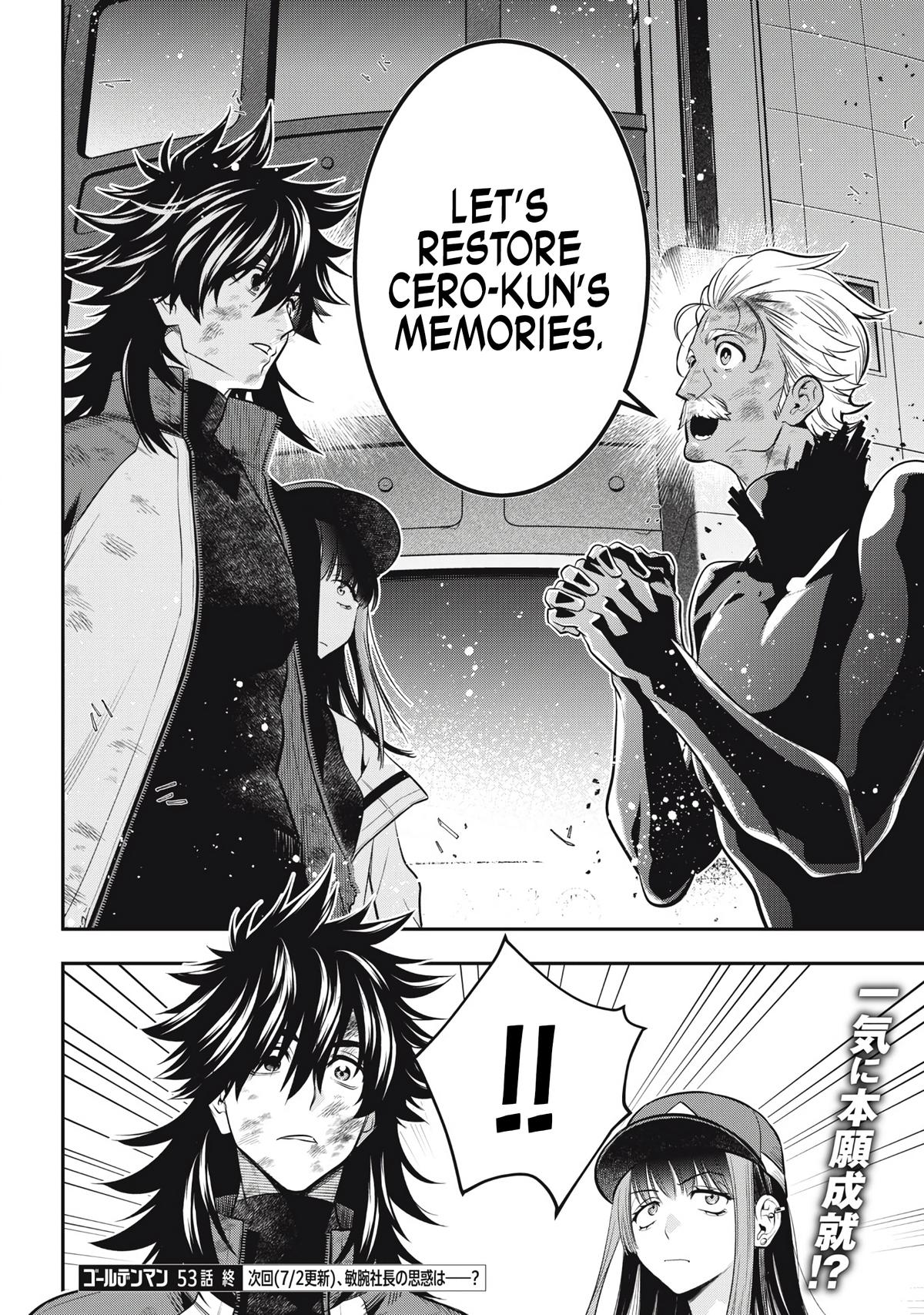 Read Golden Man Manga Online