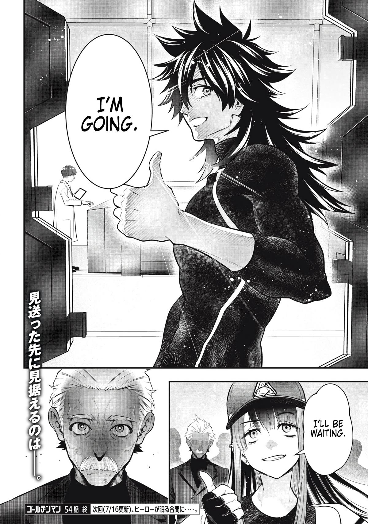 Read Golden Man Manga Online