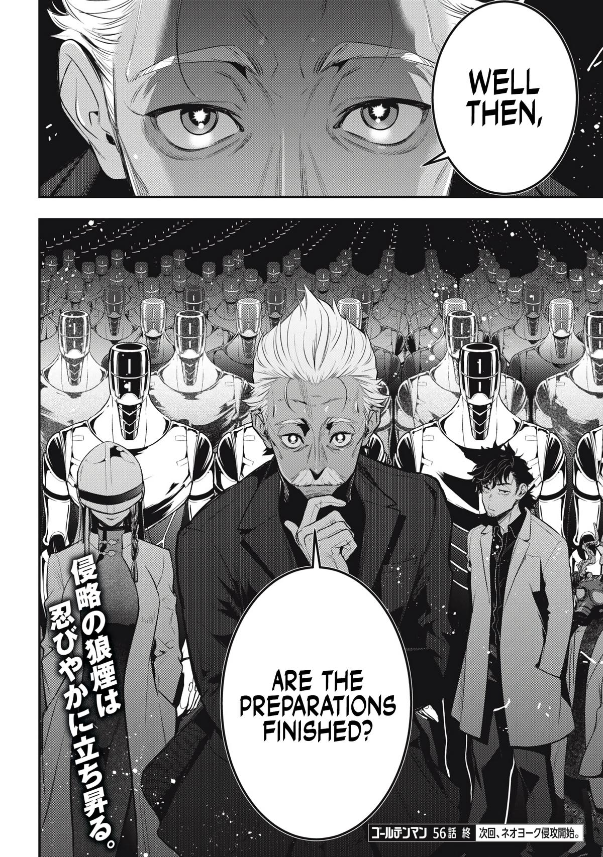 Read Golden Man Manga Online