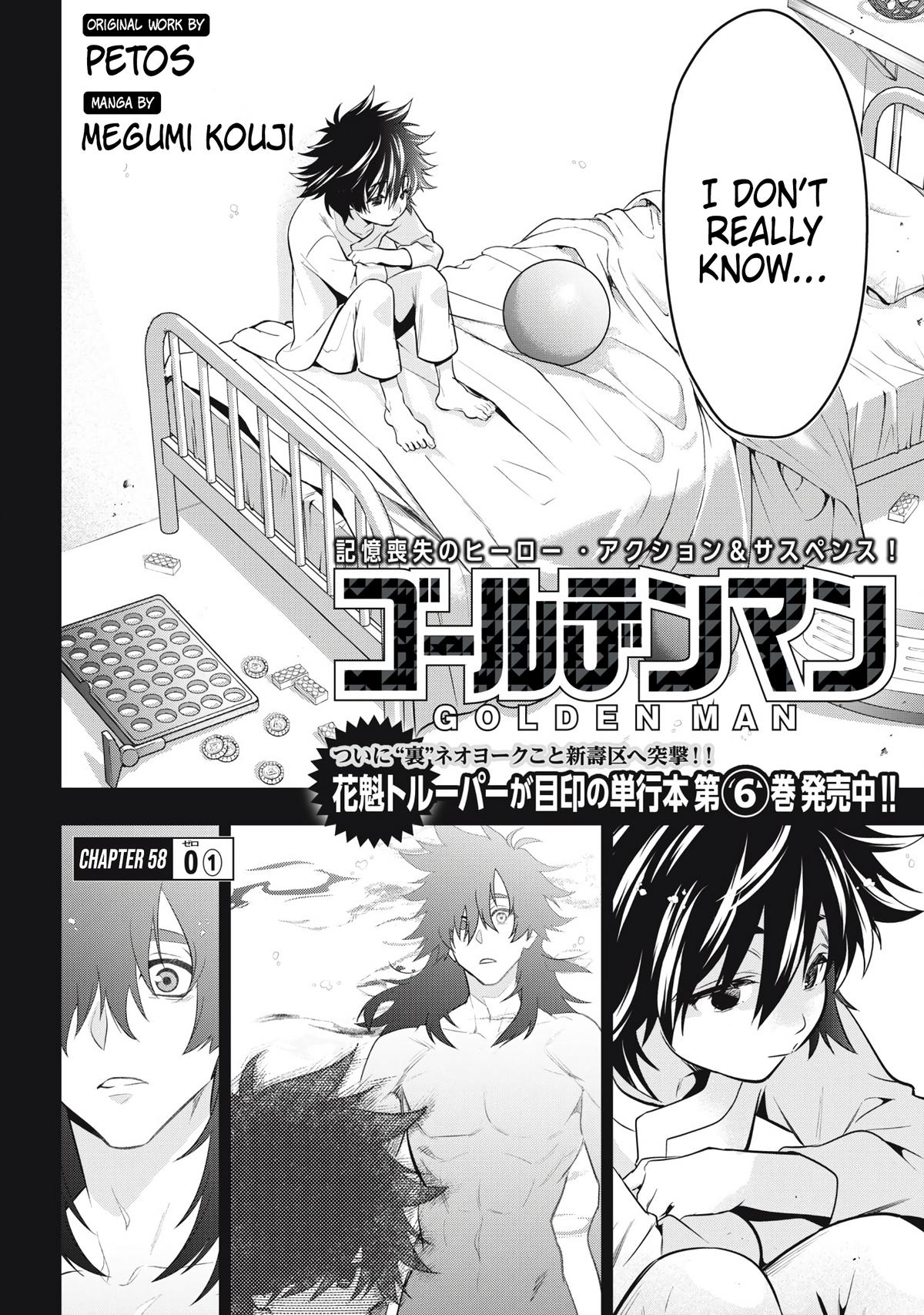 Read Golden Man Manga Online