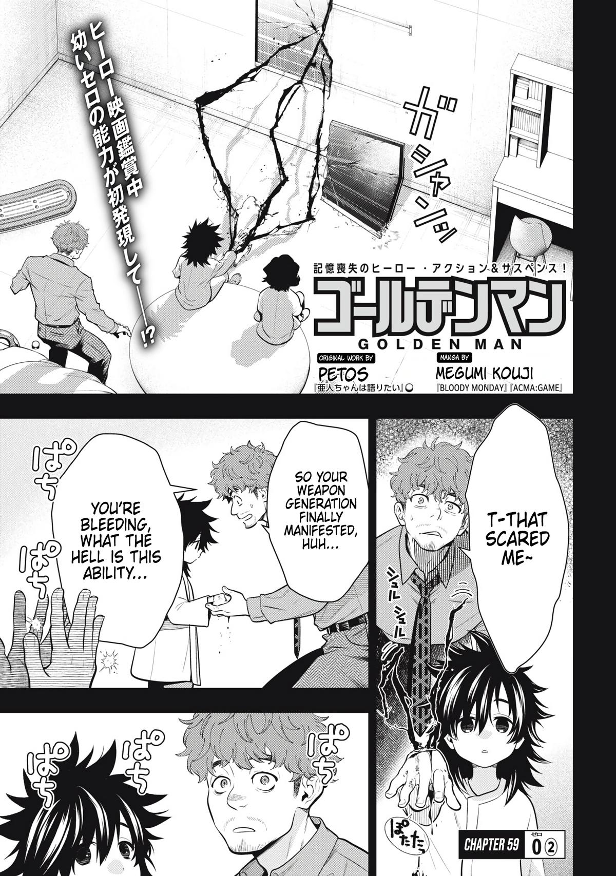 Read Golden Man Manga Online