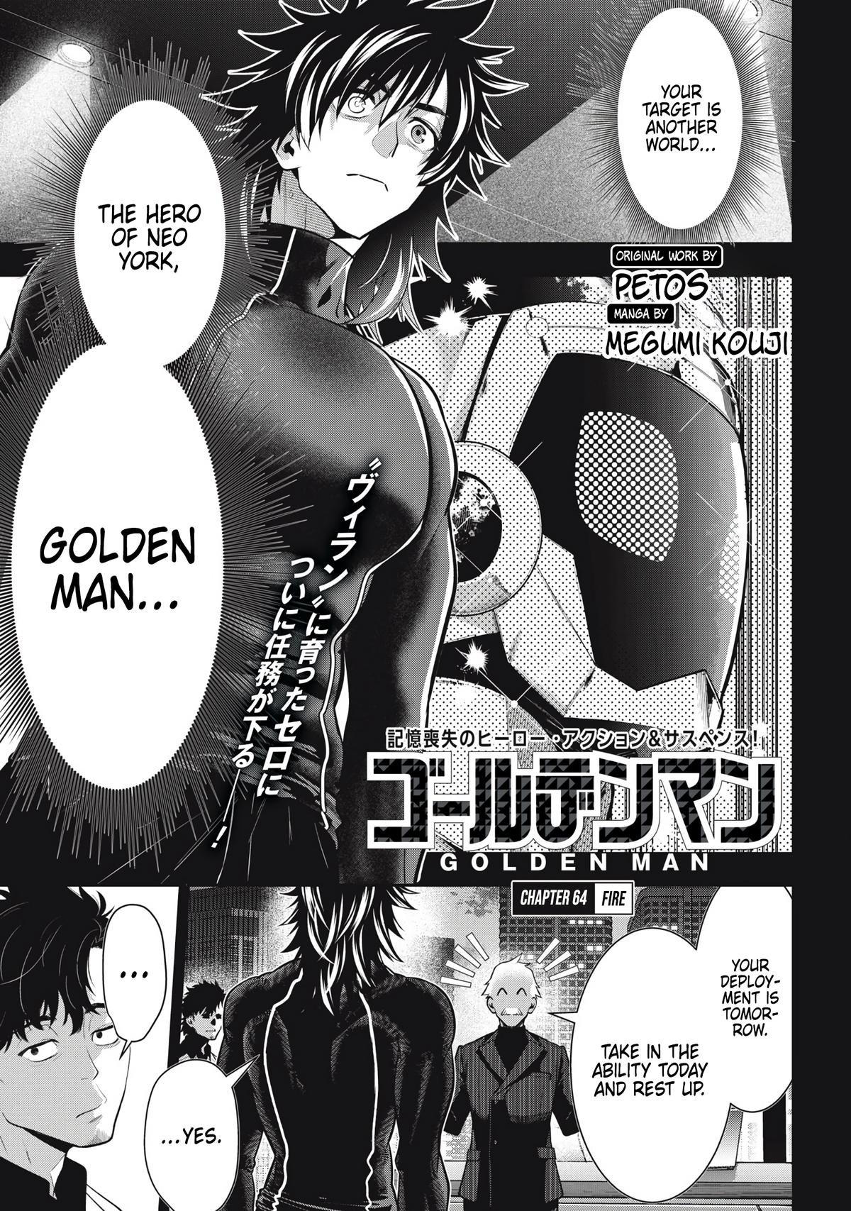 Read Golden Man Manga Online