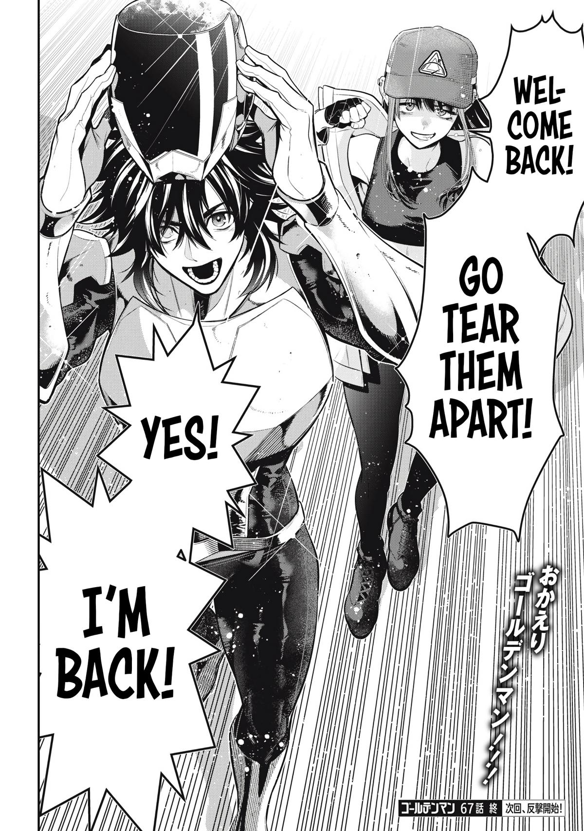 Read Golden Man Manga Online