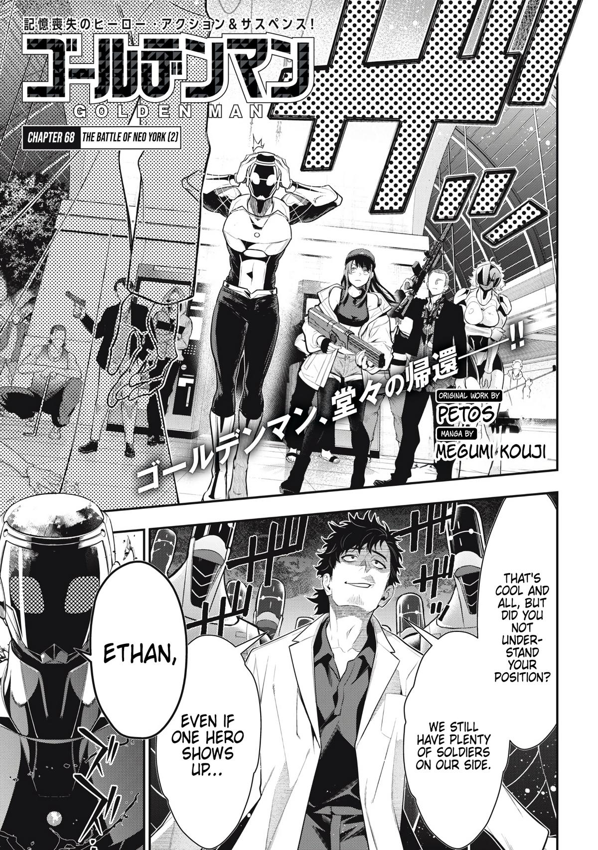 Read Golden Man Manga Online