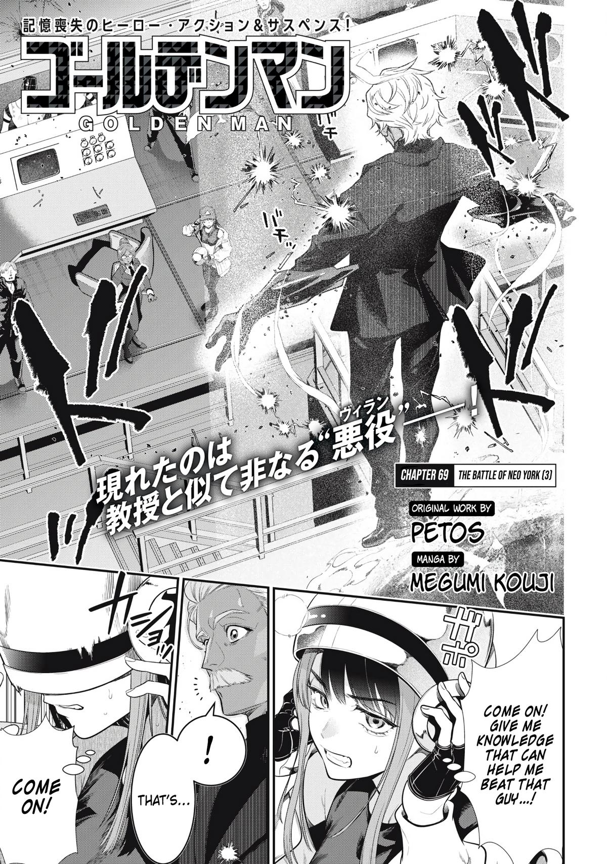 Read Golden Man Manga Online