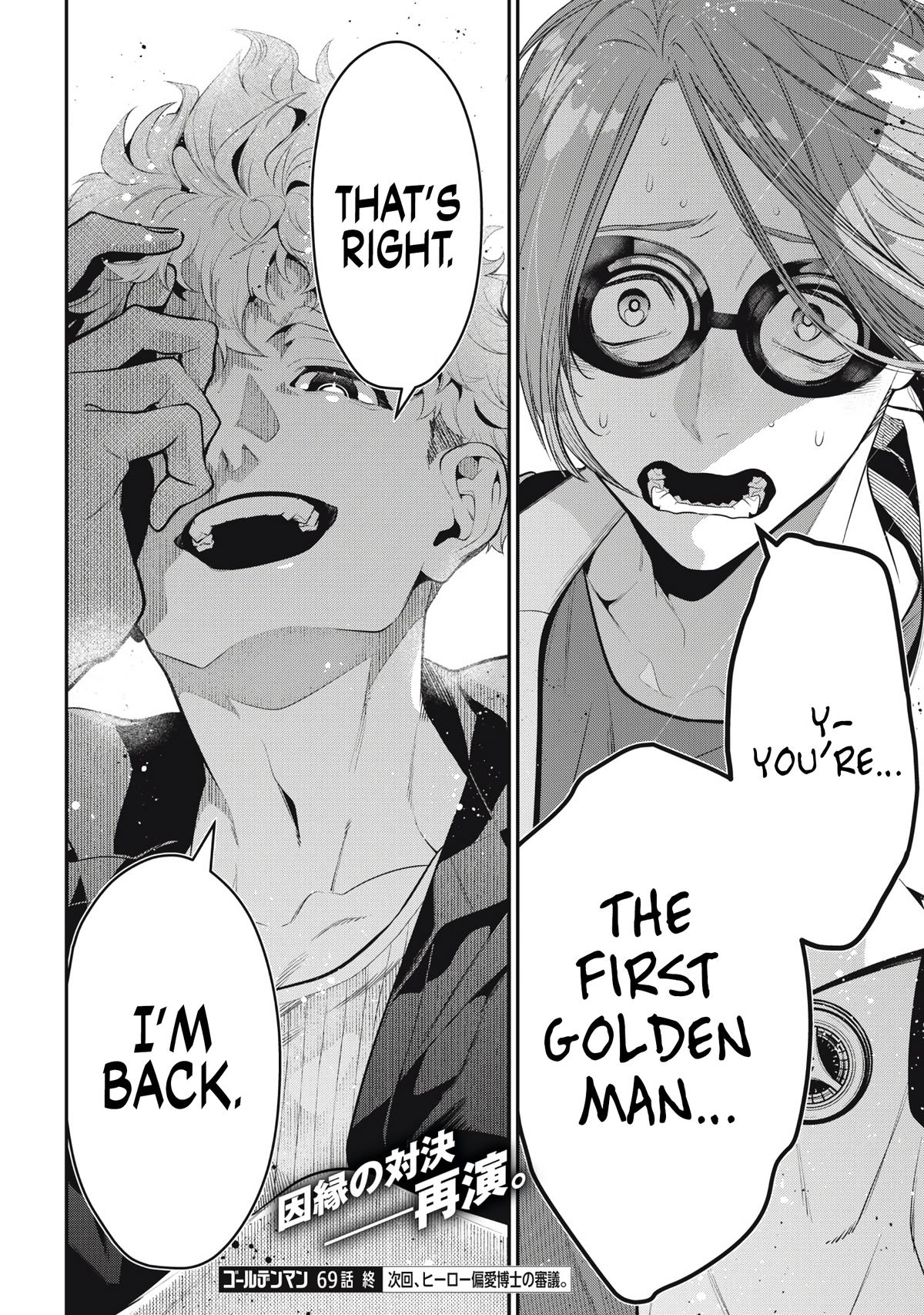 Read Golden Man Manga Online