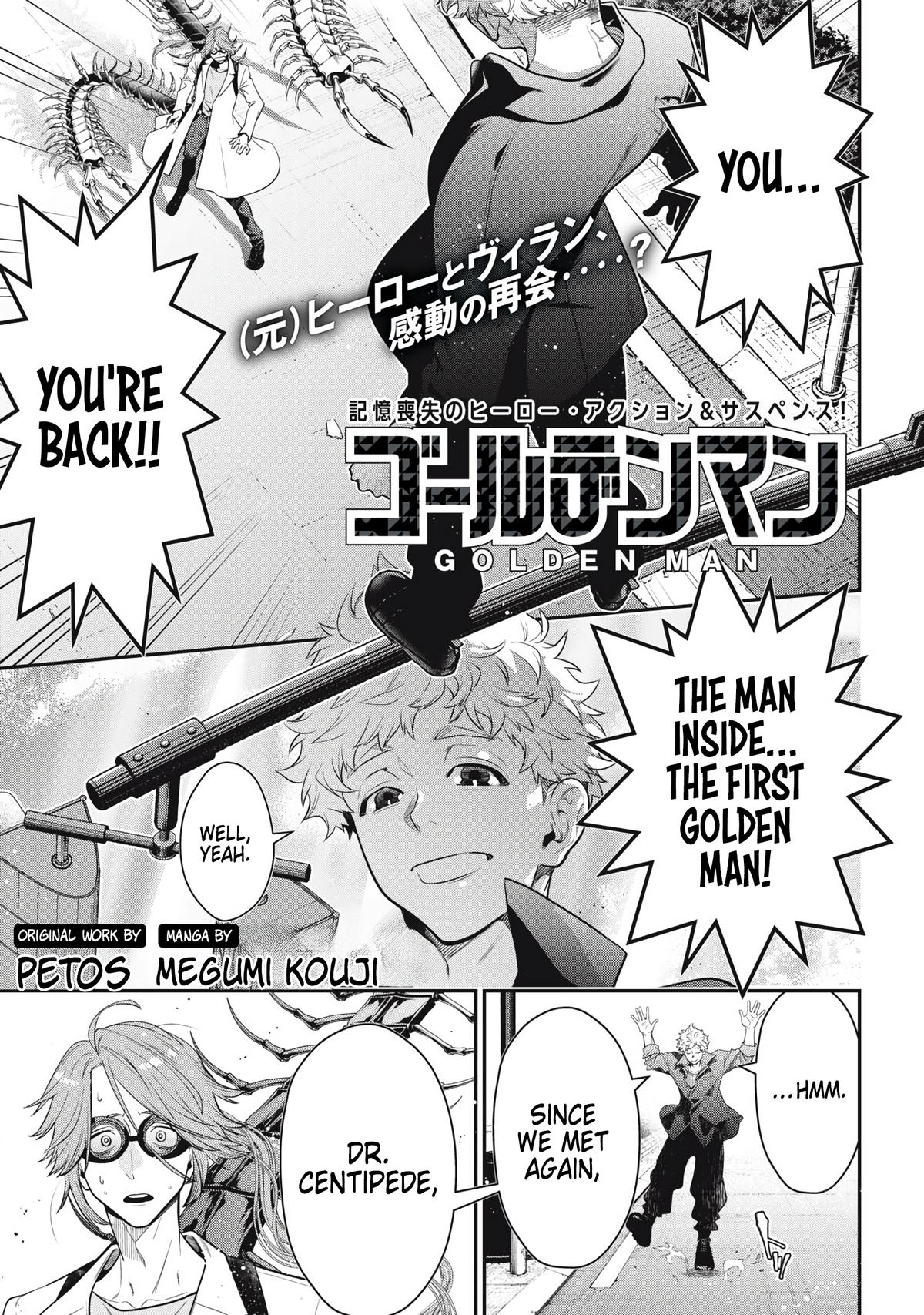 Read Golden Man Manga Online