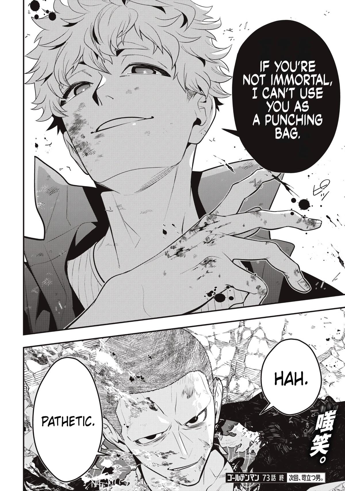 Read Golden Man Manga Online