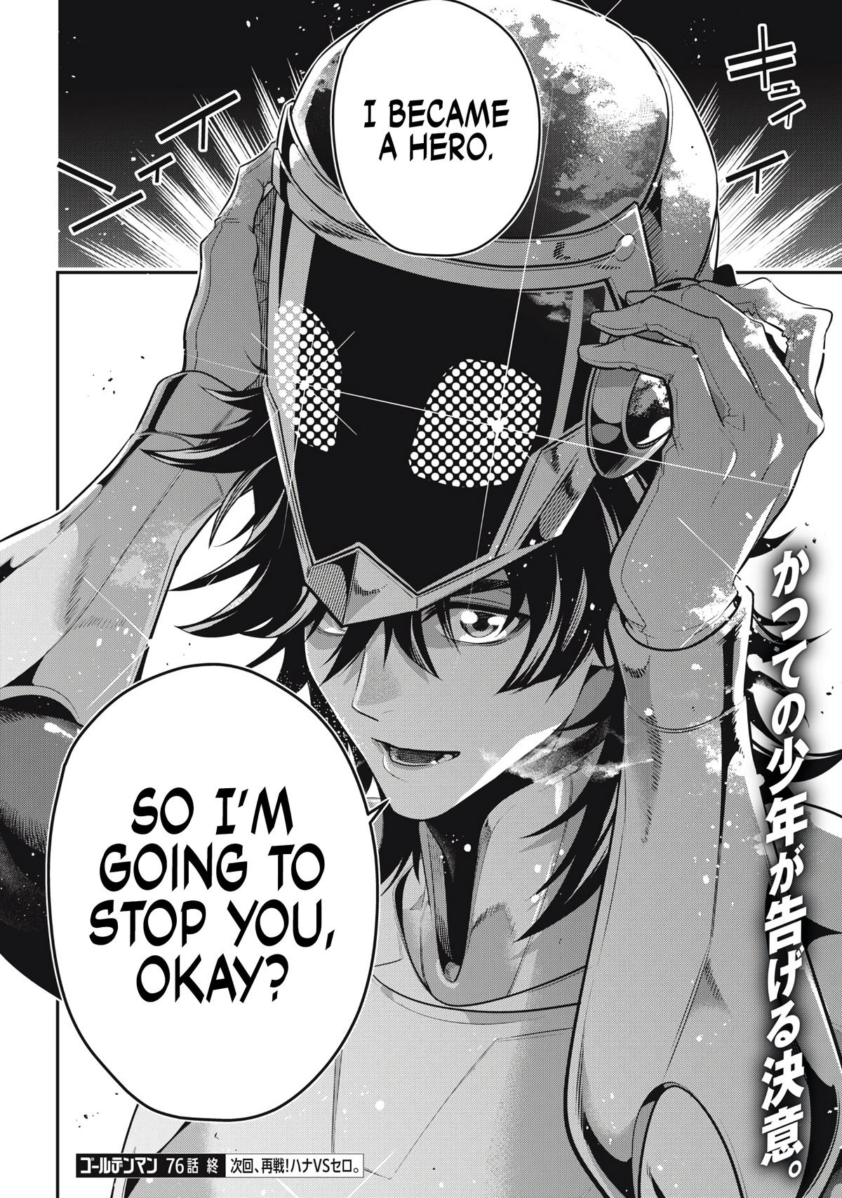 Read Golden Man Manga Online