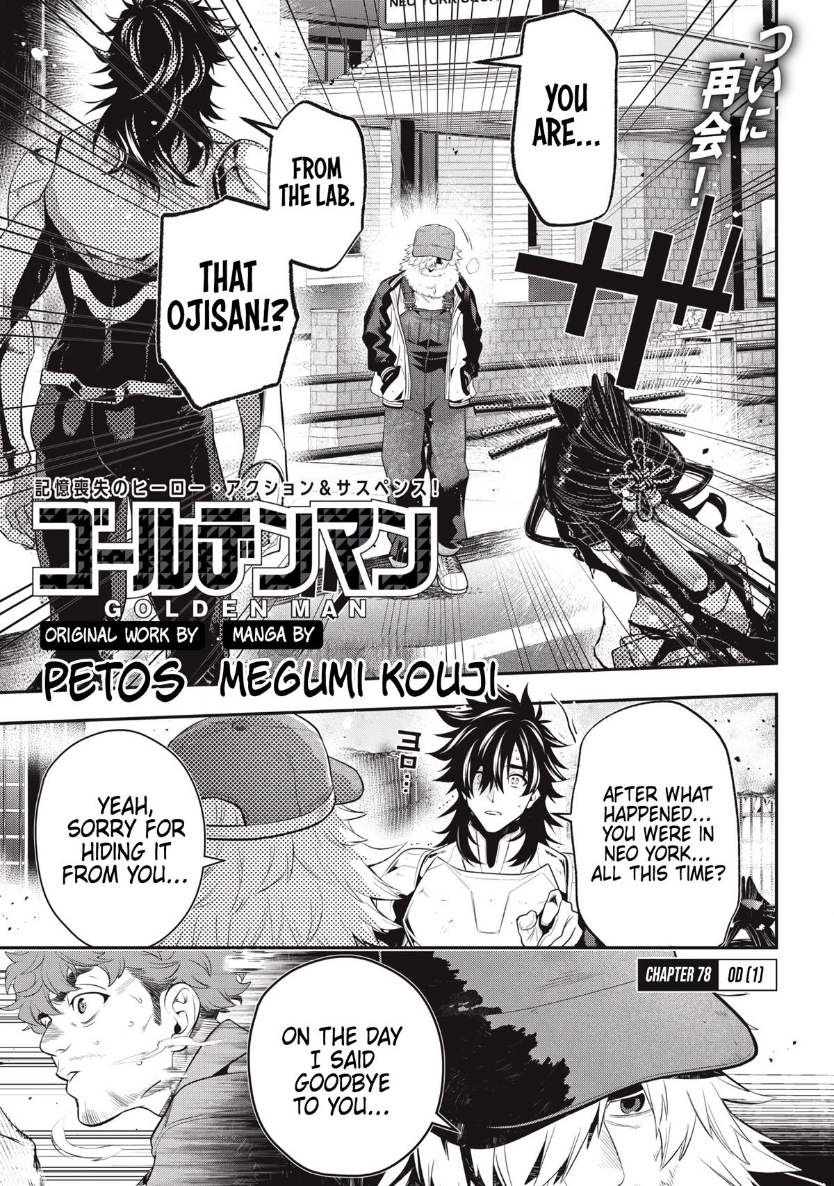 Read Golden Man Manga Online