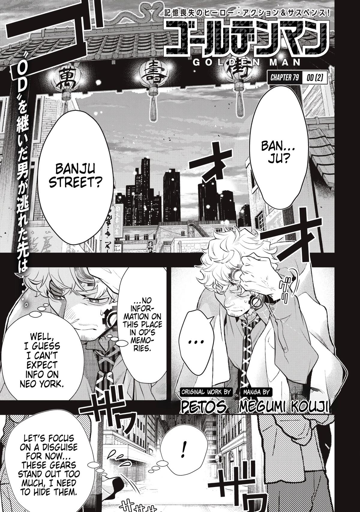 Read Golden Man Manga Online