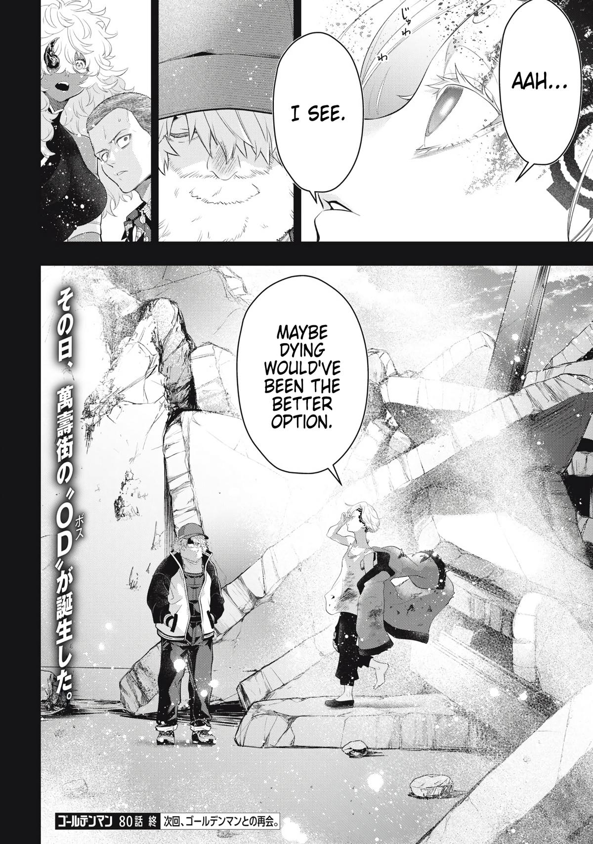 Read Golden Man Manga Online