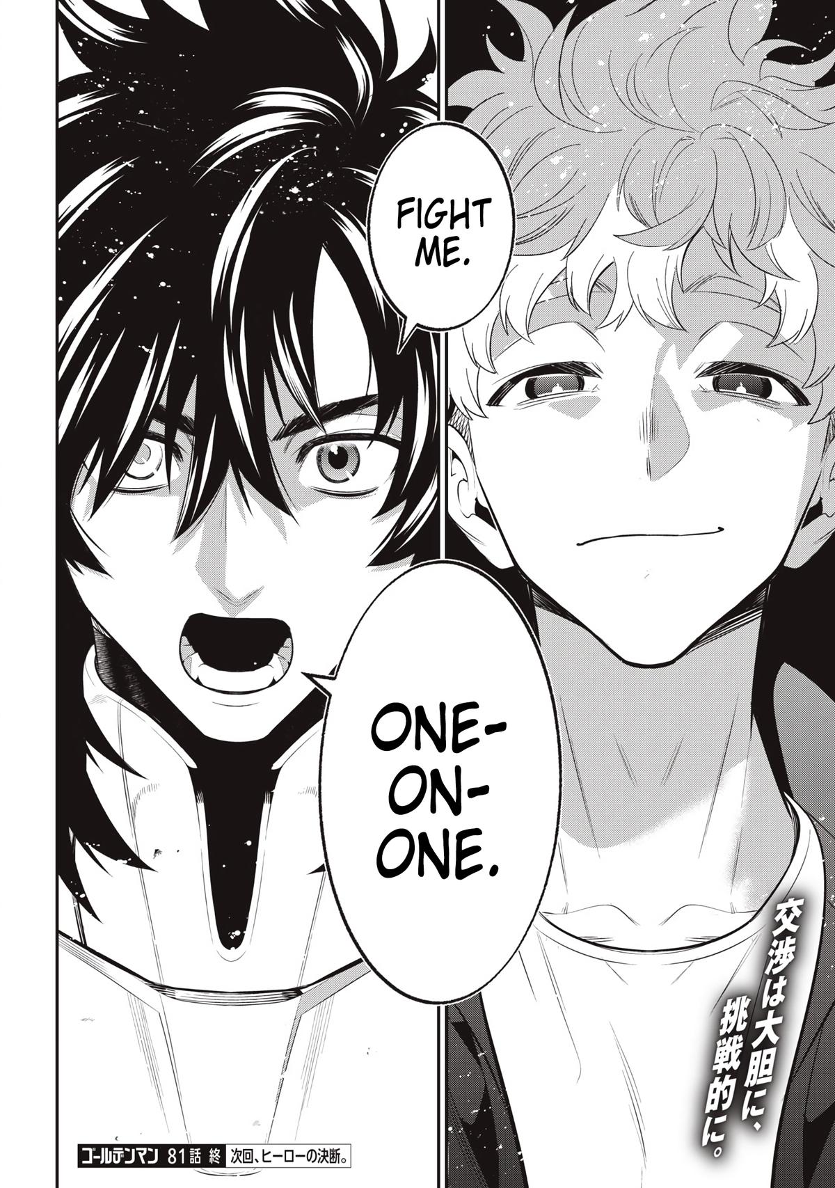 Read Golden Man Manga Online