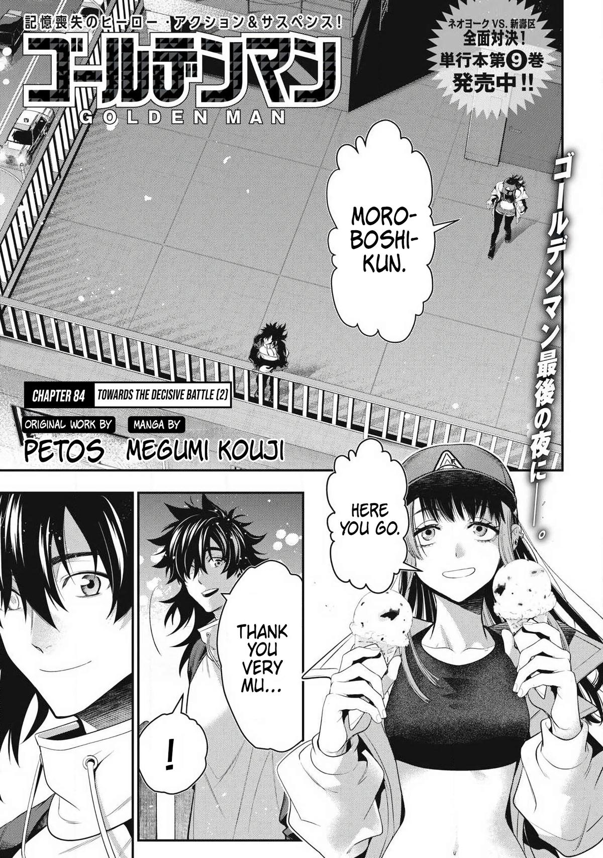 Read Golden Man Manga Online