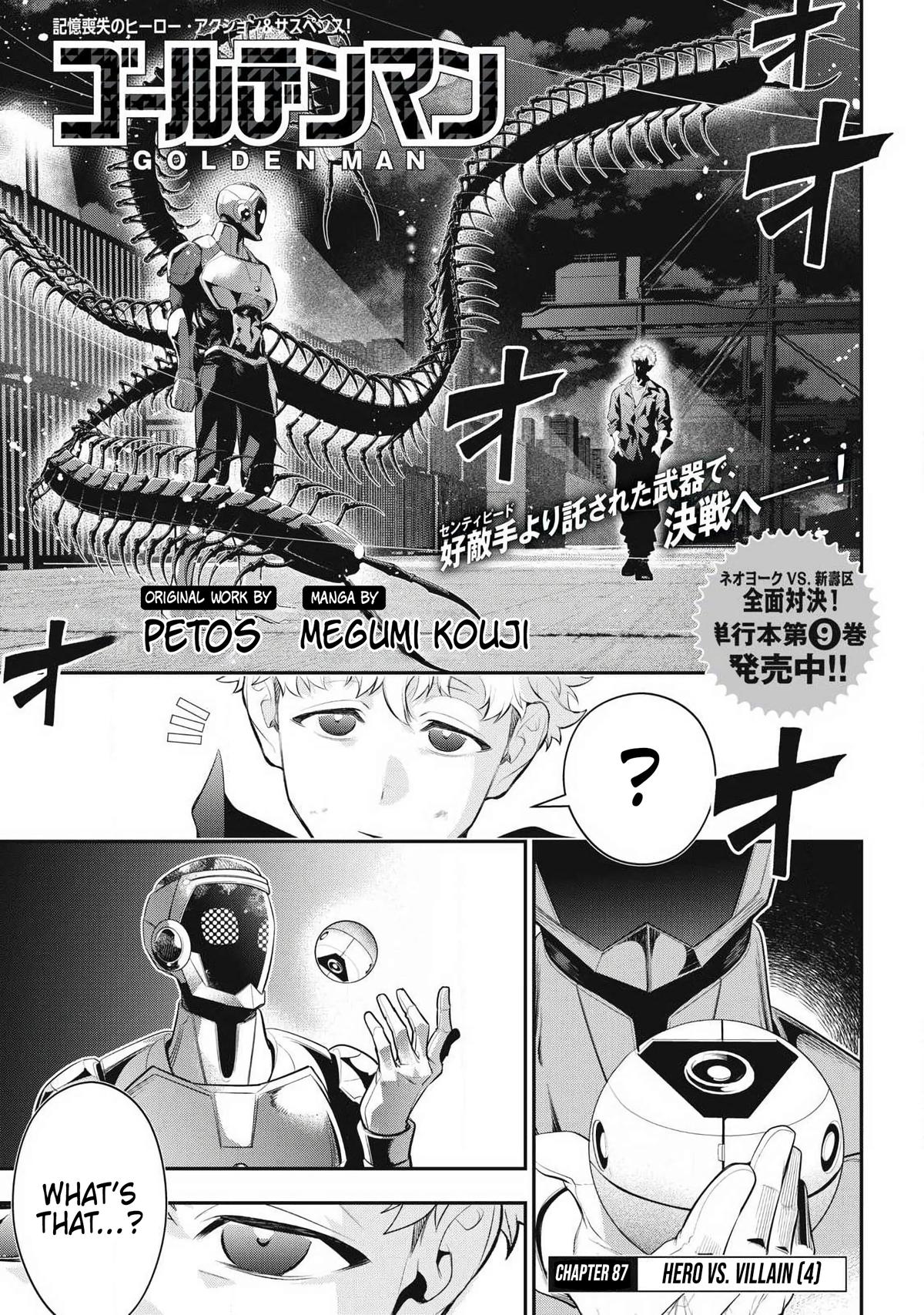Read Golden Man Manga Online