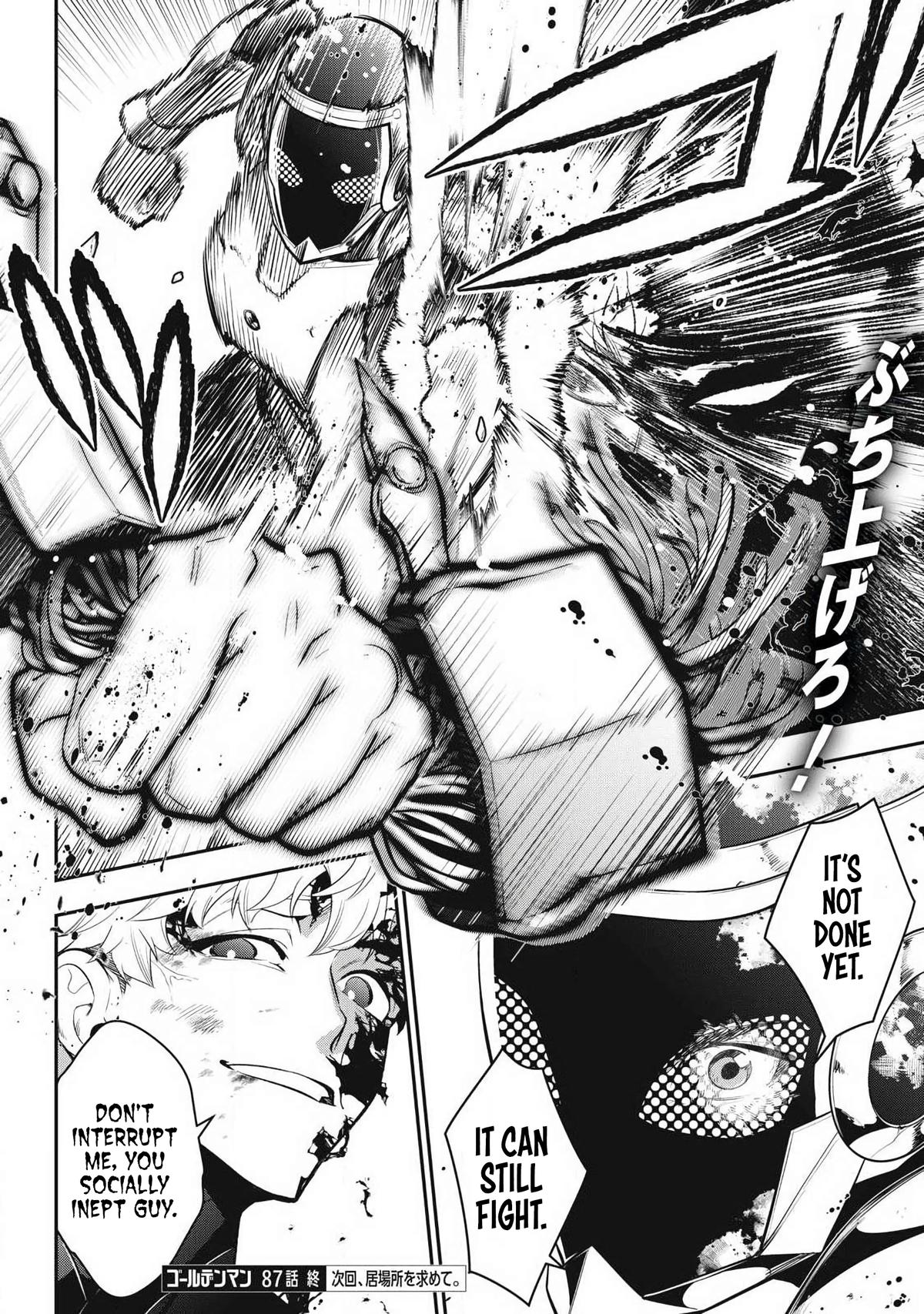 Read Golden Man Manga Online