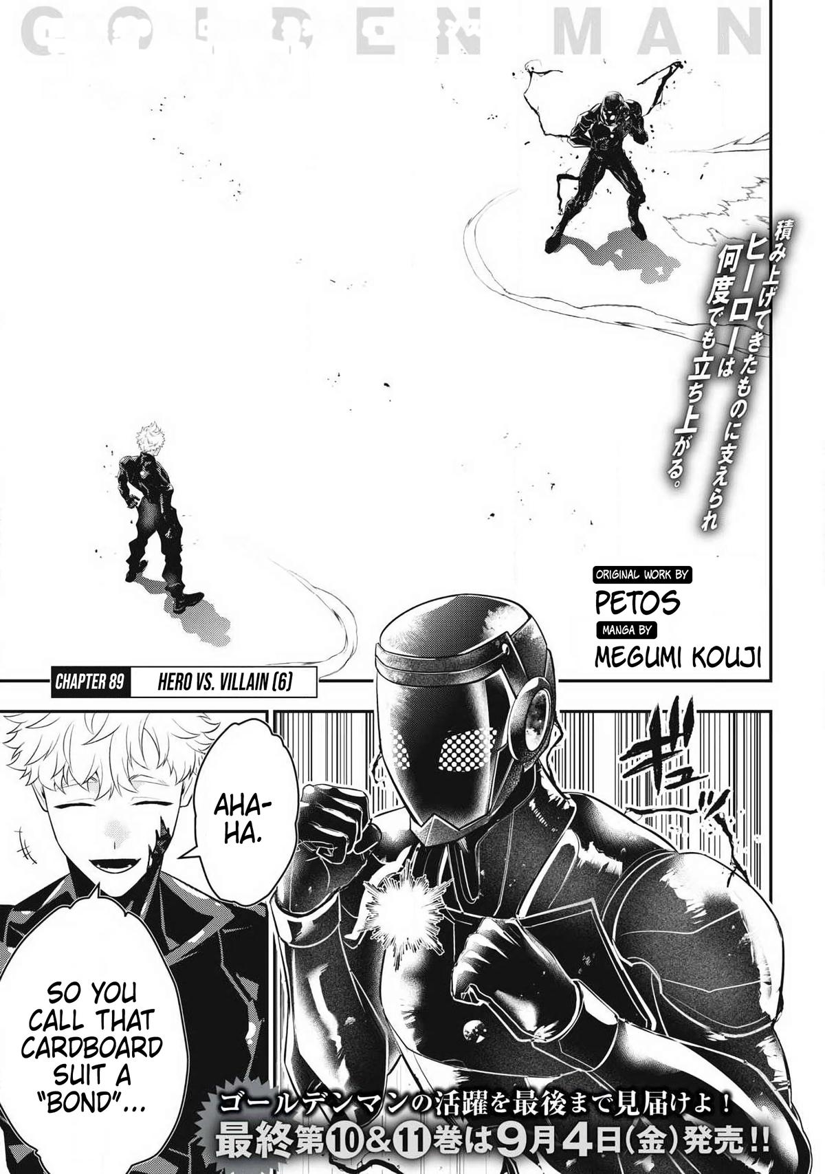 Read Golden Man Manga Online