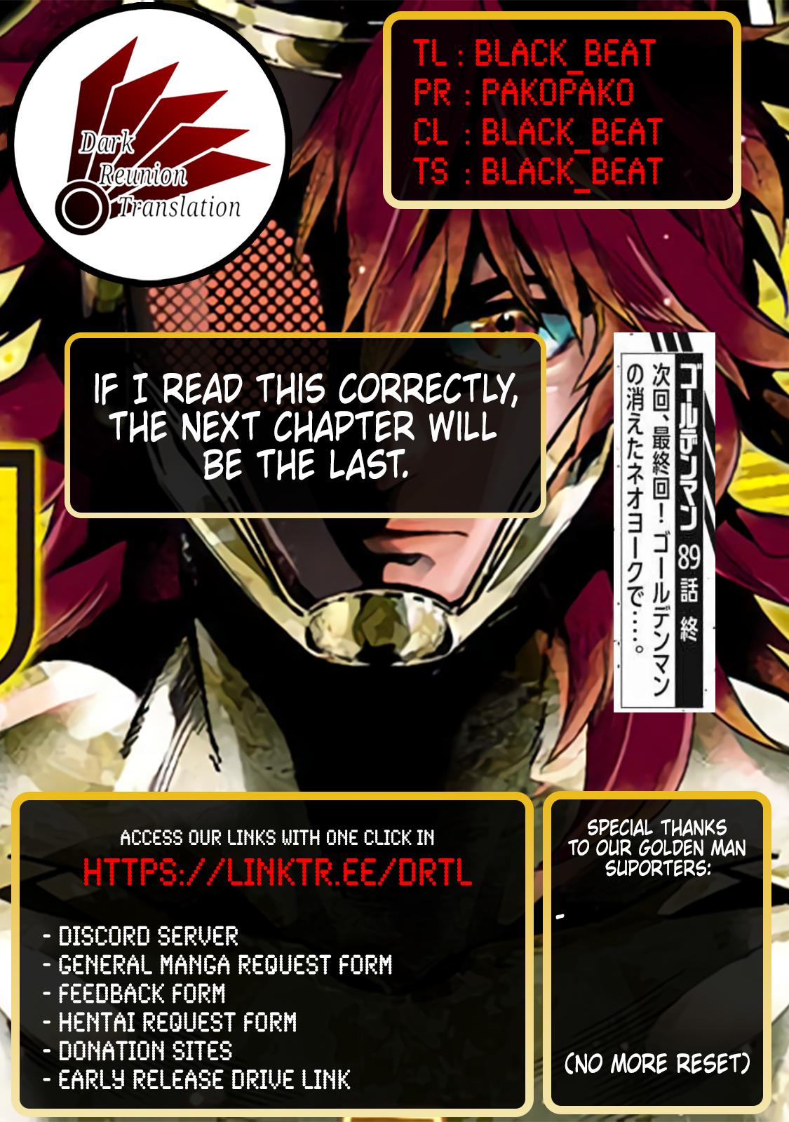 Read Golden Man Manga Online