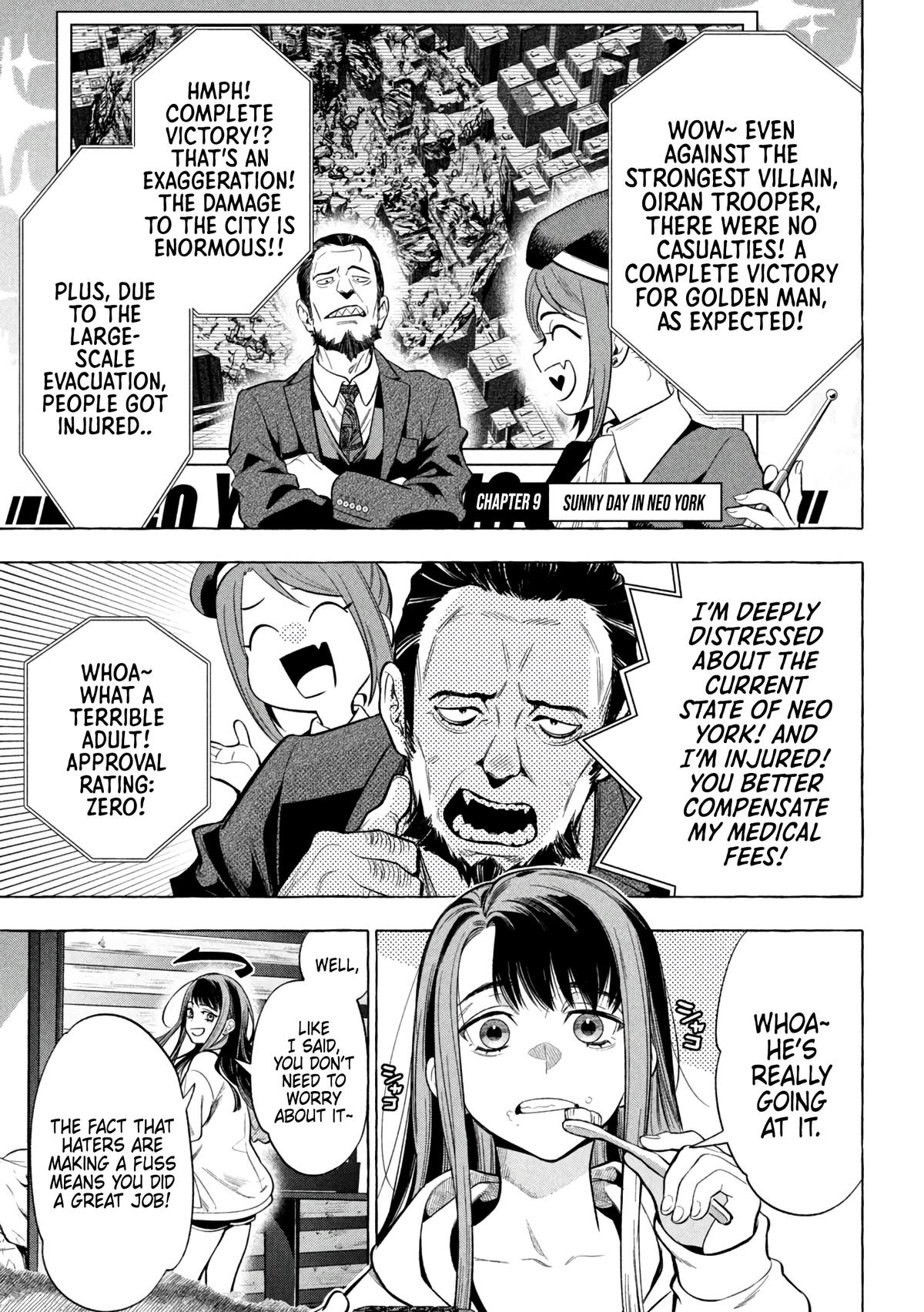 Read Golden Man Manga Online