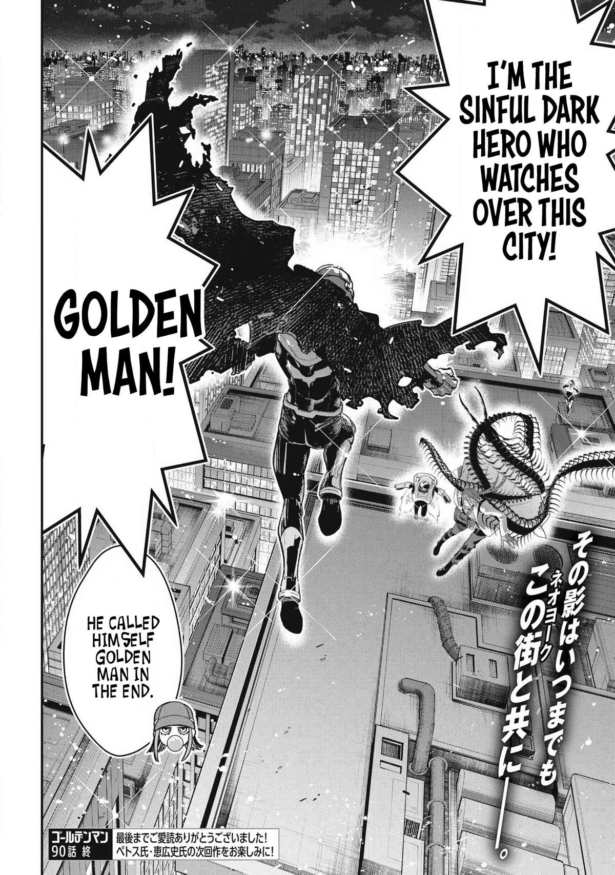 Read Golden Man Manga Online