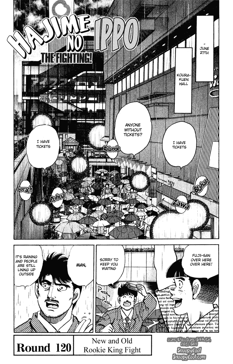 Read Hajime no Ippo Manga Online