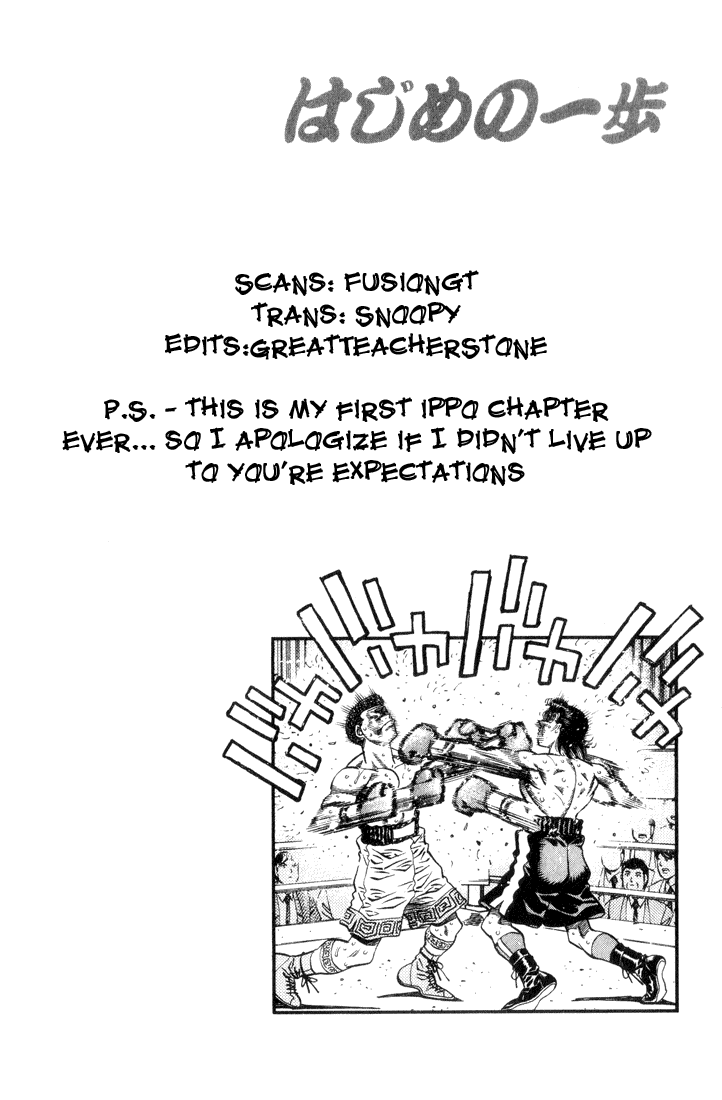 Read Hajime no Ippo Manga Online