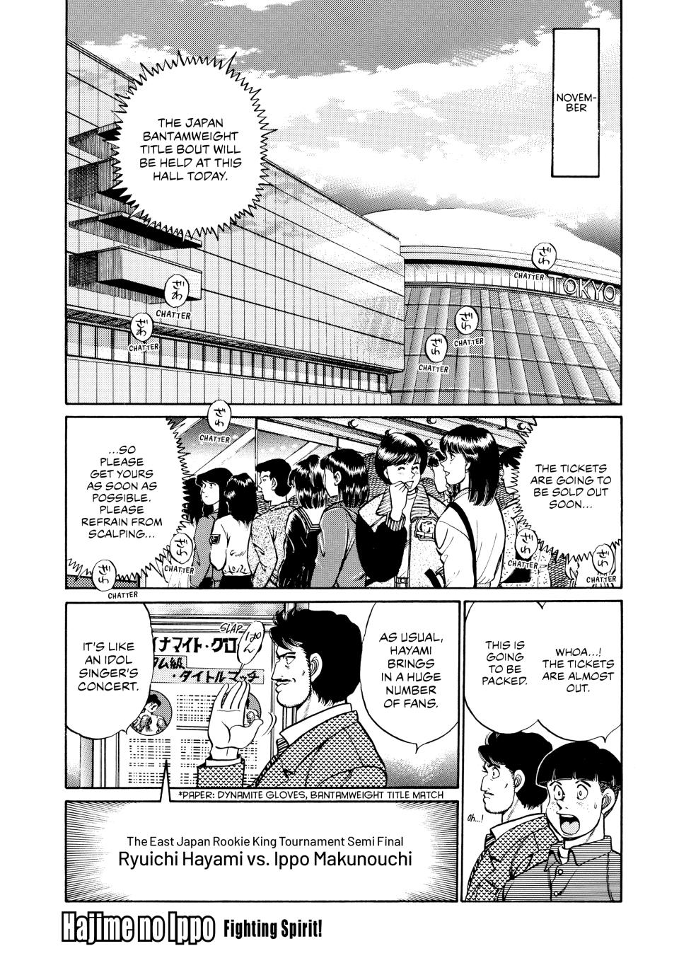 Read Hajime no Ippo Manga Online