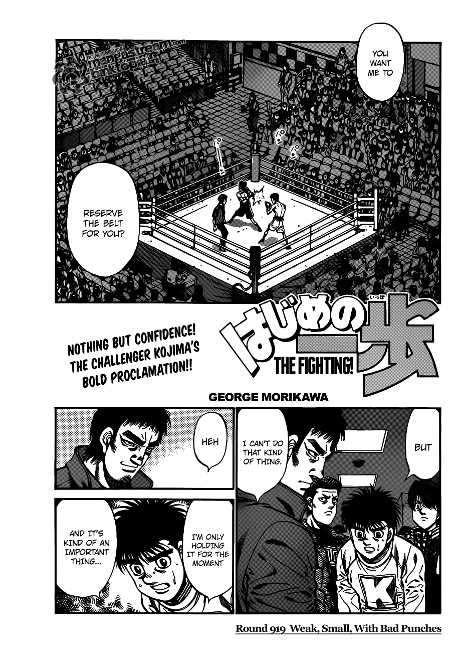 Read Hajime no Ippo Manga Online