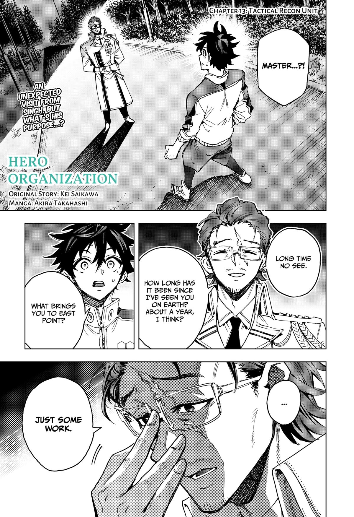 Read Hero Organization Manga Online