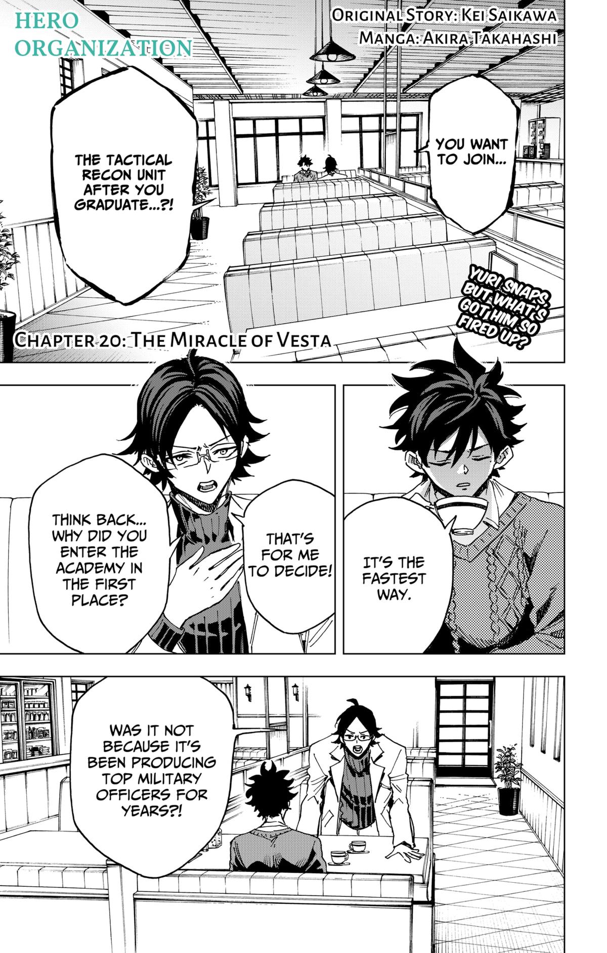 Read Hero Organization Manga Online