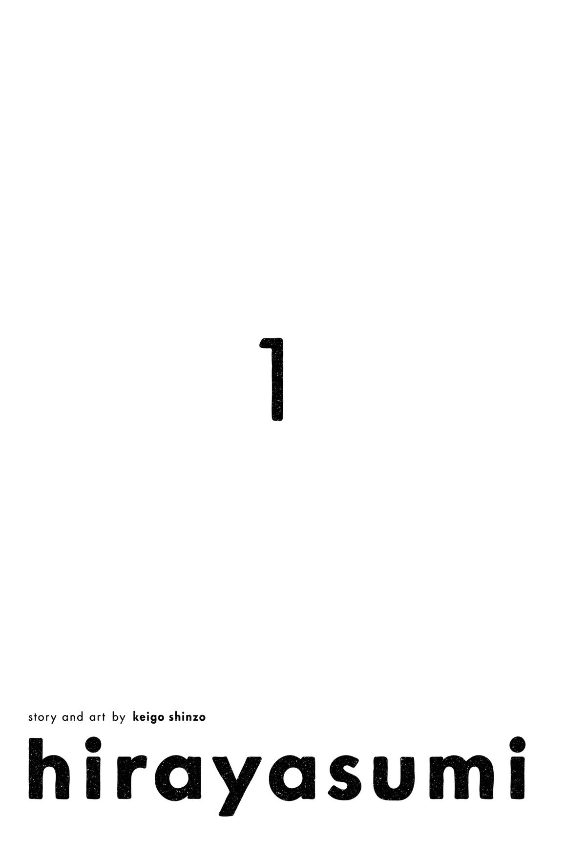 Read Hirayasumi Manga Online