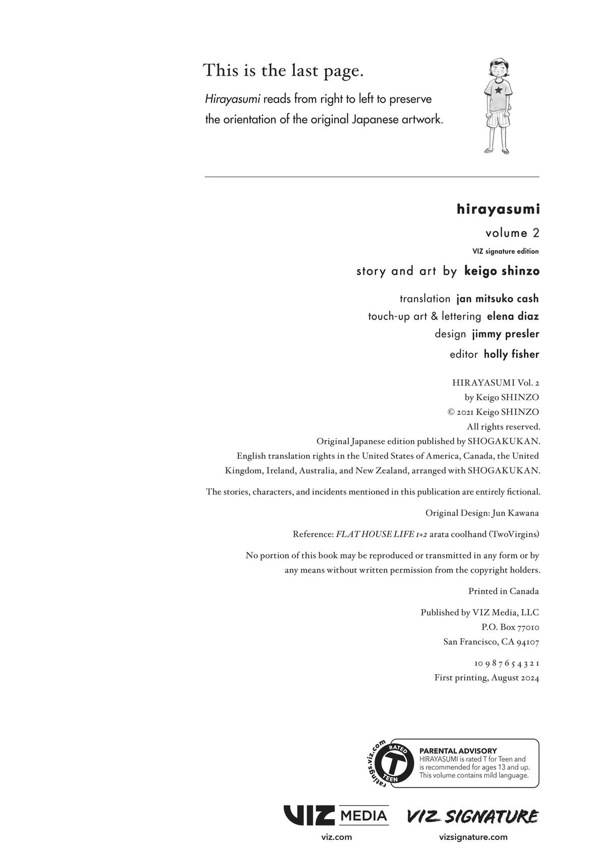 Read Hirayasumi Manga Online