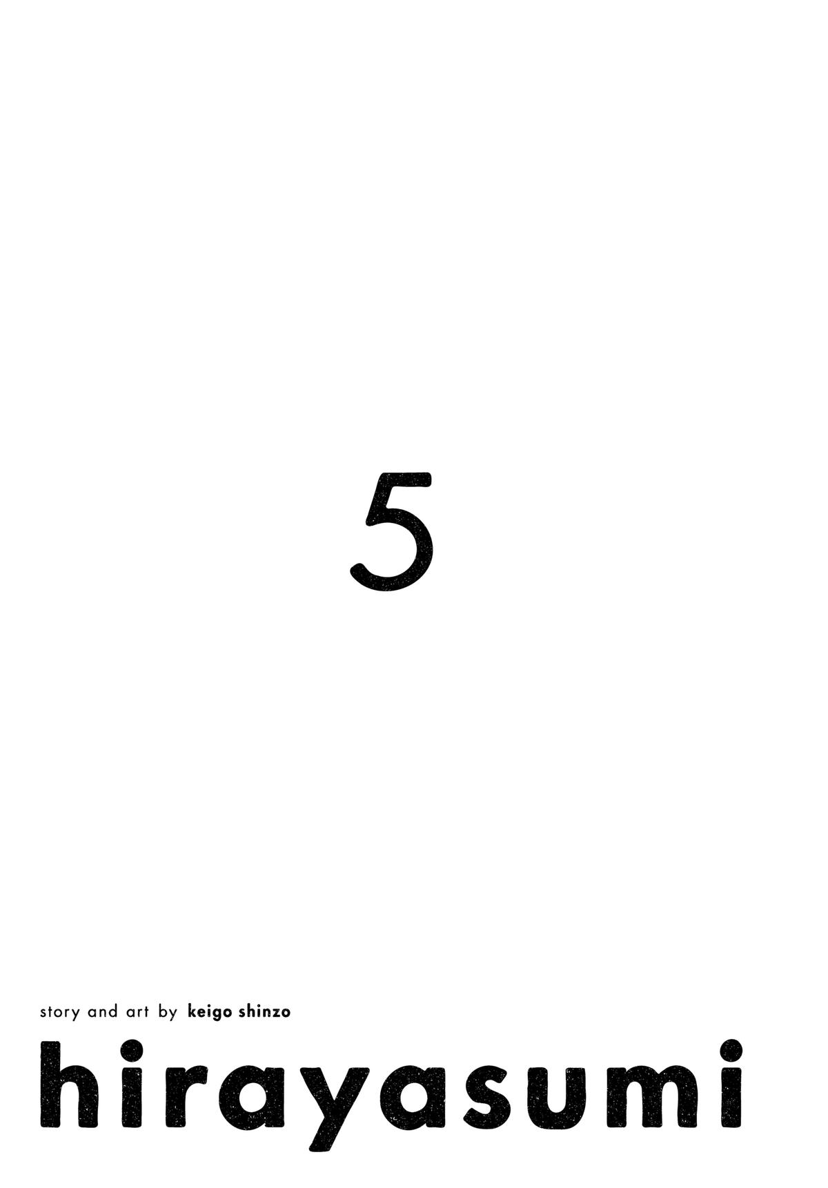 Read Hirayasumi Manga Online