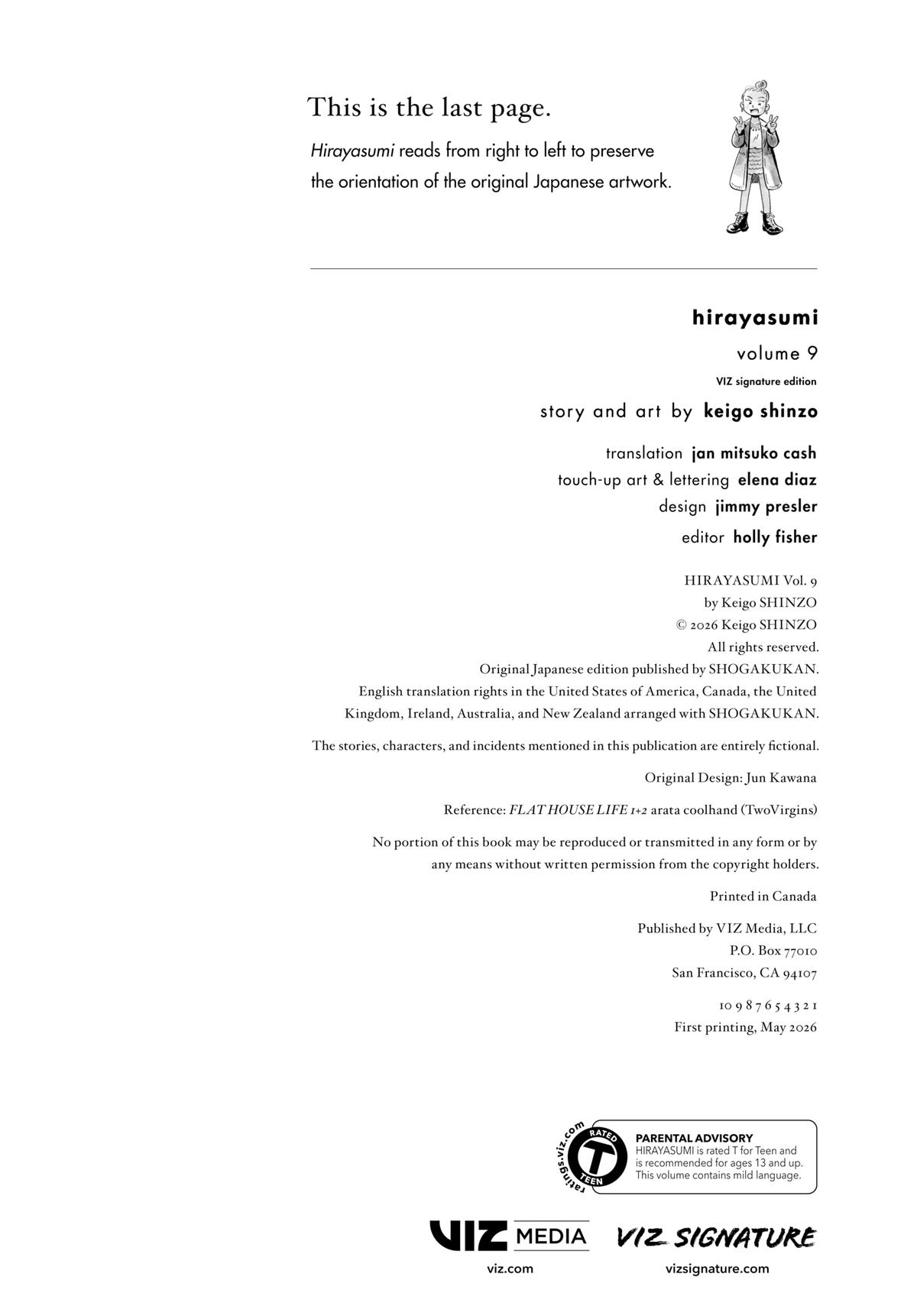 Read Hirayasumi Manga Online