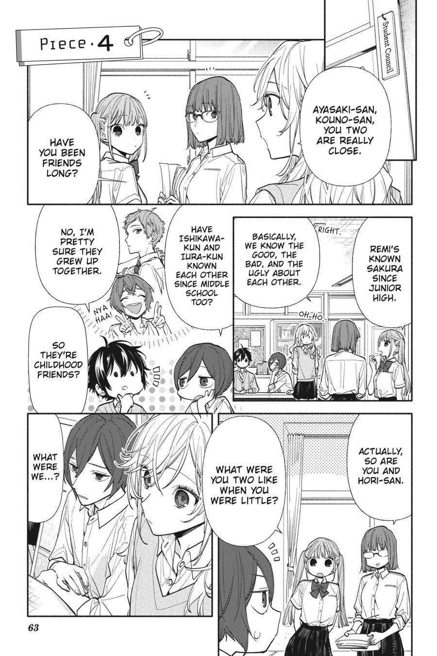 Read Horimiya Manga Online